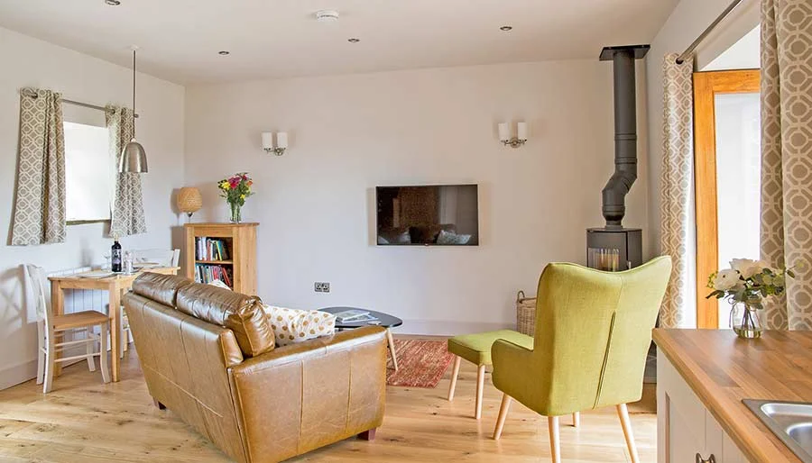 The living room at Mixon View